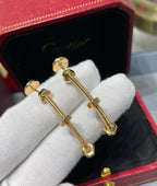 18K Celestial Ecrou De Earrings