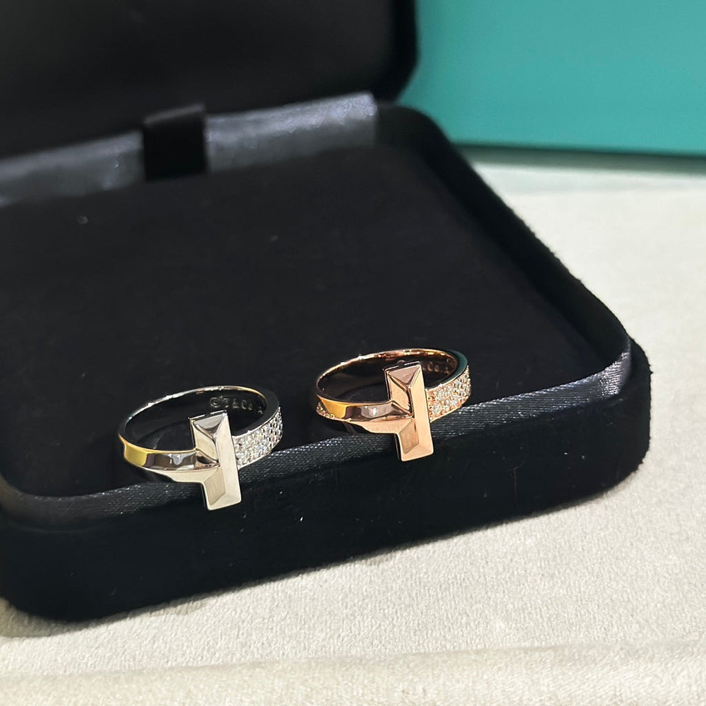 18K Celestial T T1 Diamonds Ring