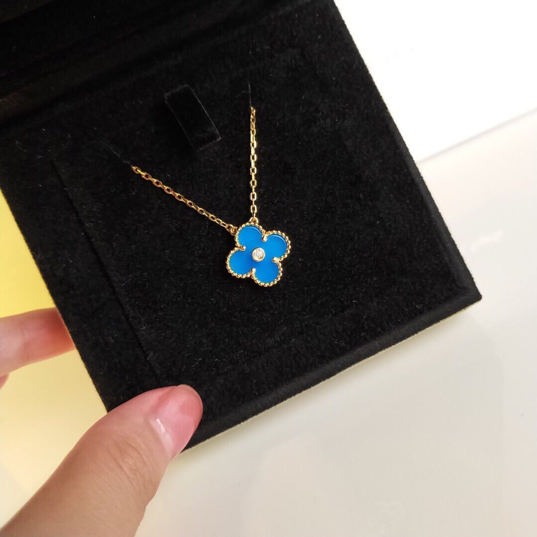 18K Celestial Vintage Alhambra Agent Clover Necklace