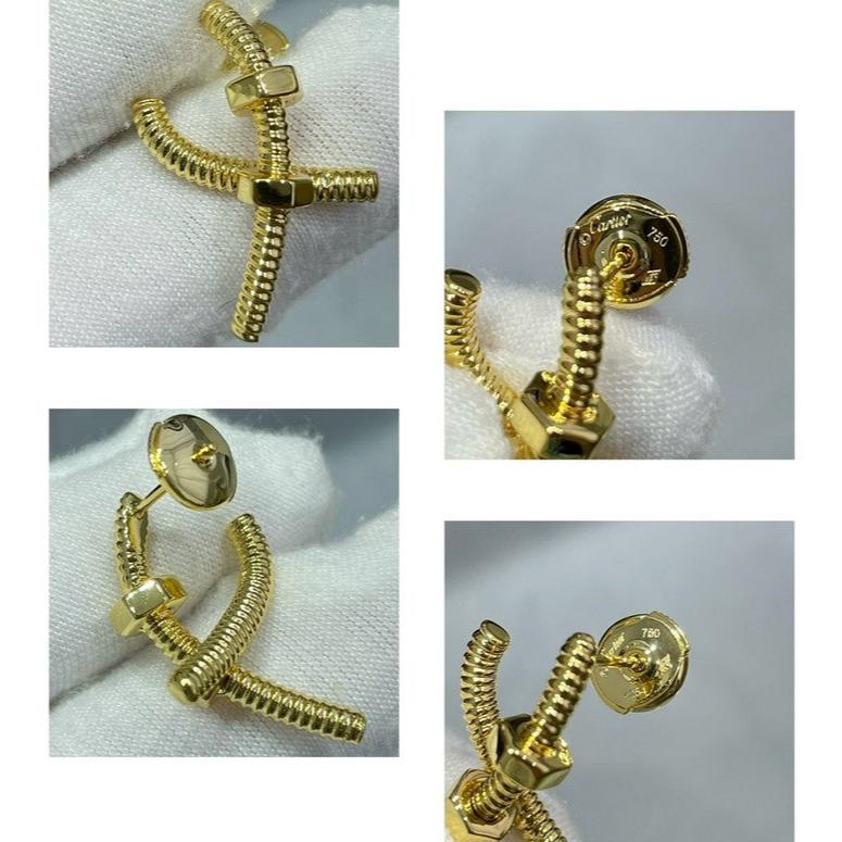 18K Celestial Ìäcrou de Earrings