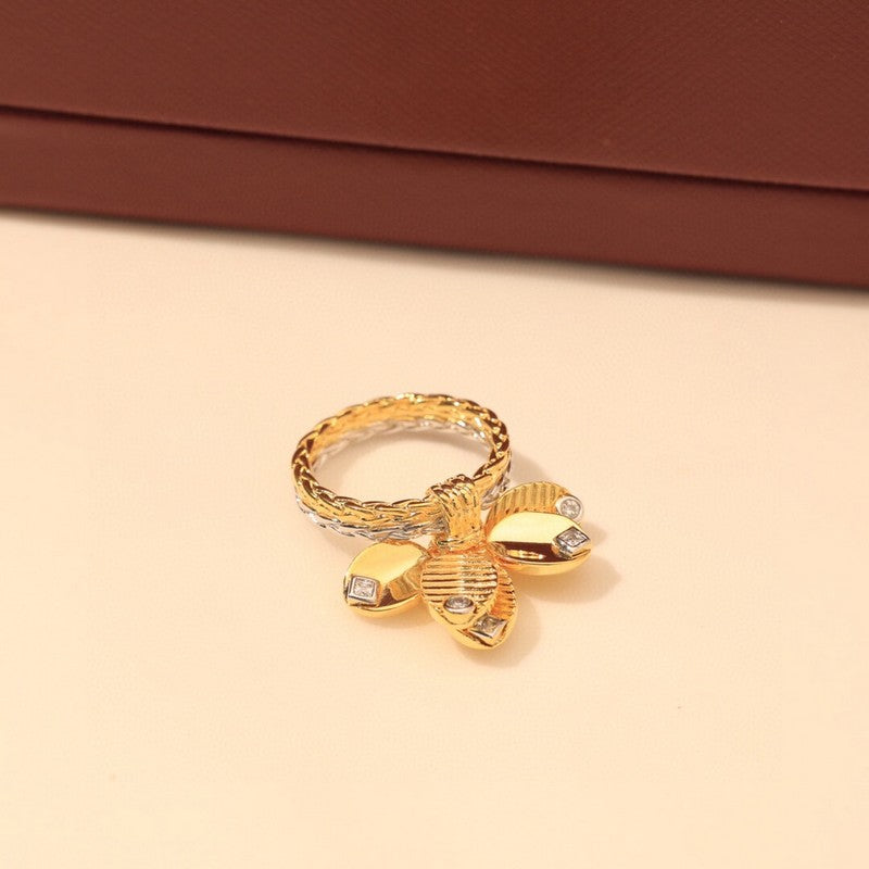 18K Celestial Grain De Caf̩ Ring