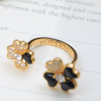 18K Celestial Cosmos Between the Finger Diamond Ring