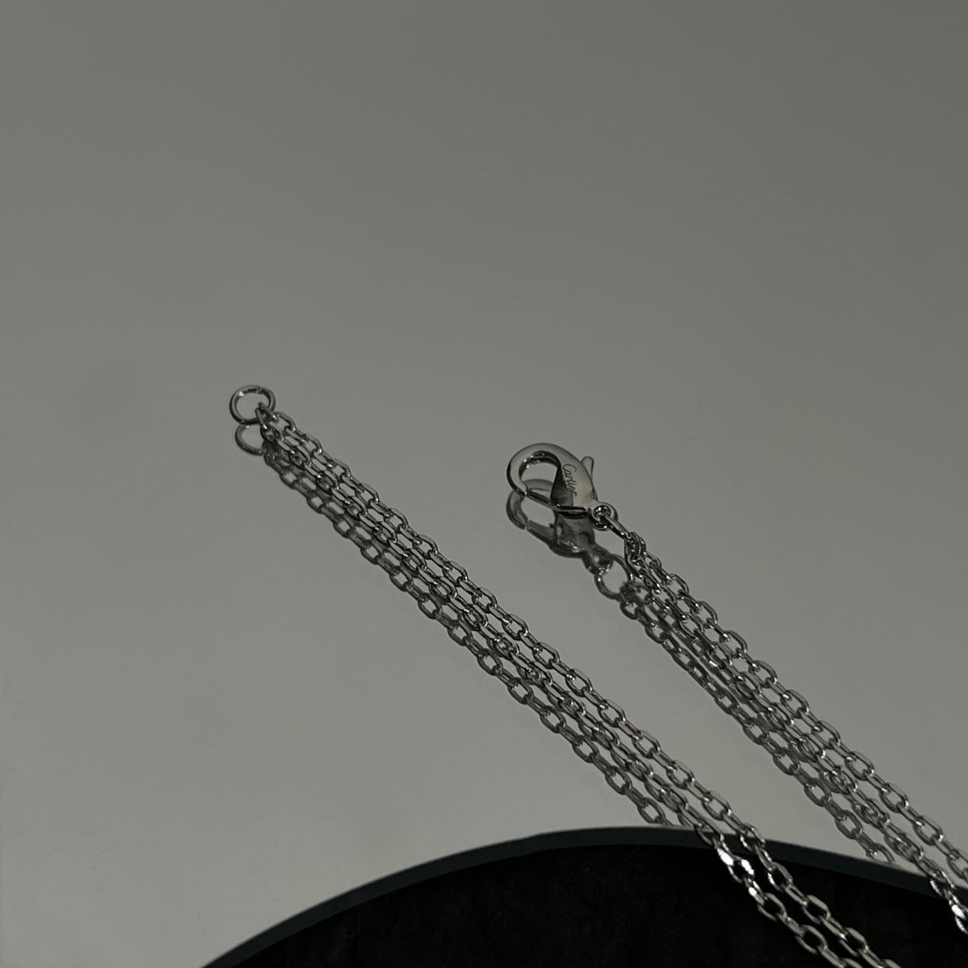 18K Celestial Love 2 Diamond Necklace