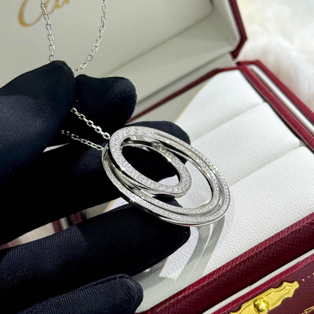 18K Celestial Etincelle De Necklace