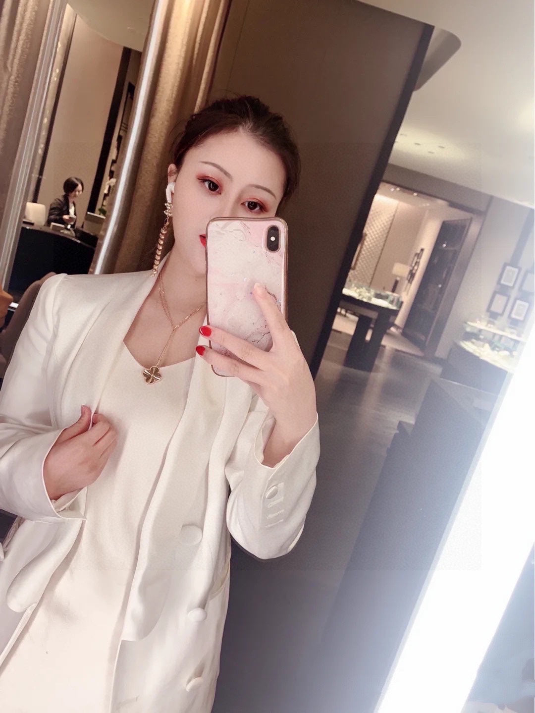 18K Celestial Magic Alhambra Necklace