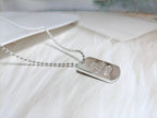 18K Celestial T 1837 Tag Pendant Necklace