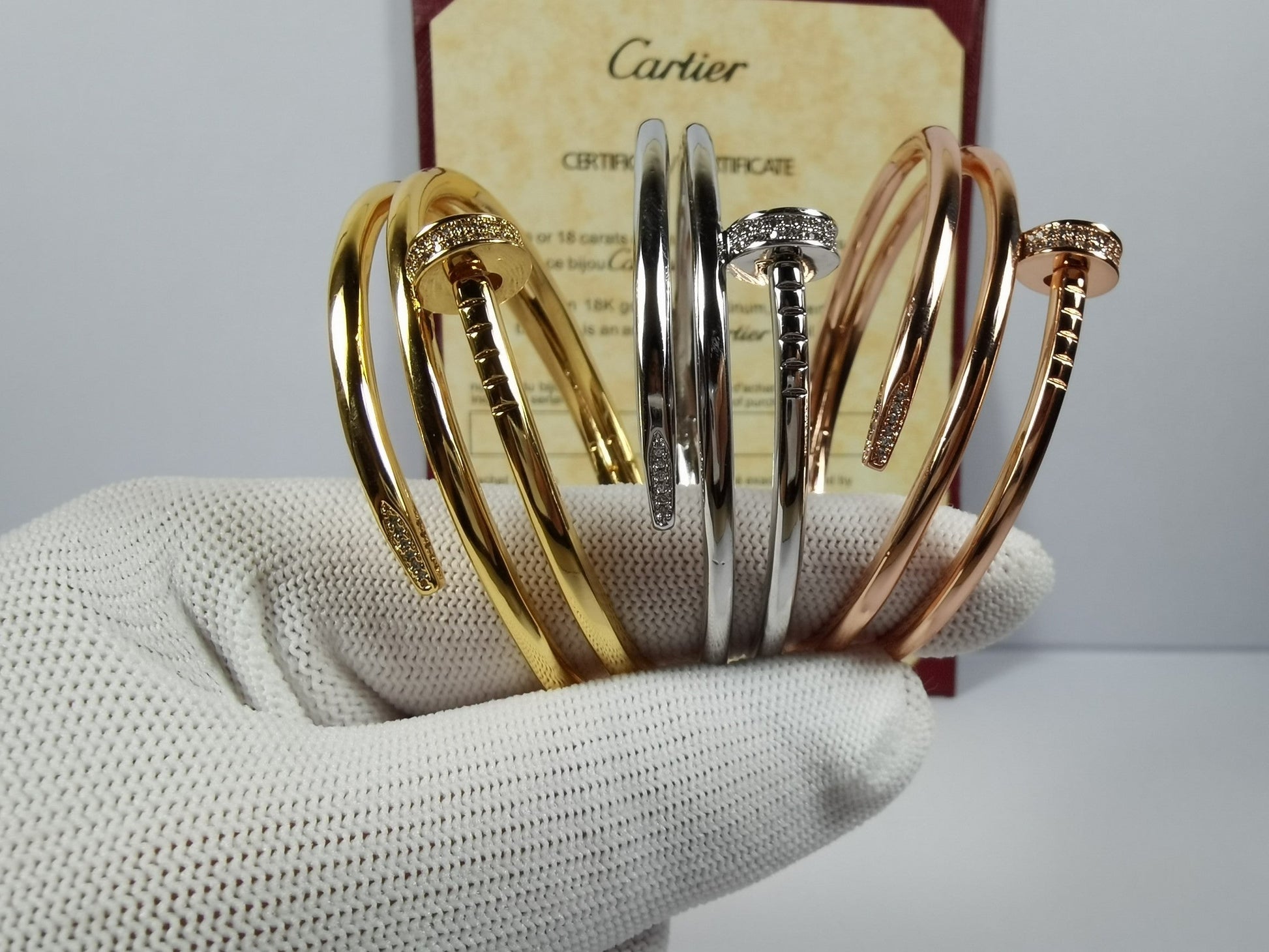 18K Celestial Juste Un Clou Diamond Bracelet