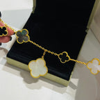 18K Celestial Magic Alhambra Five Motifs Clover Bracelet