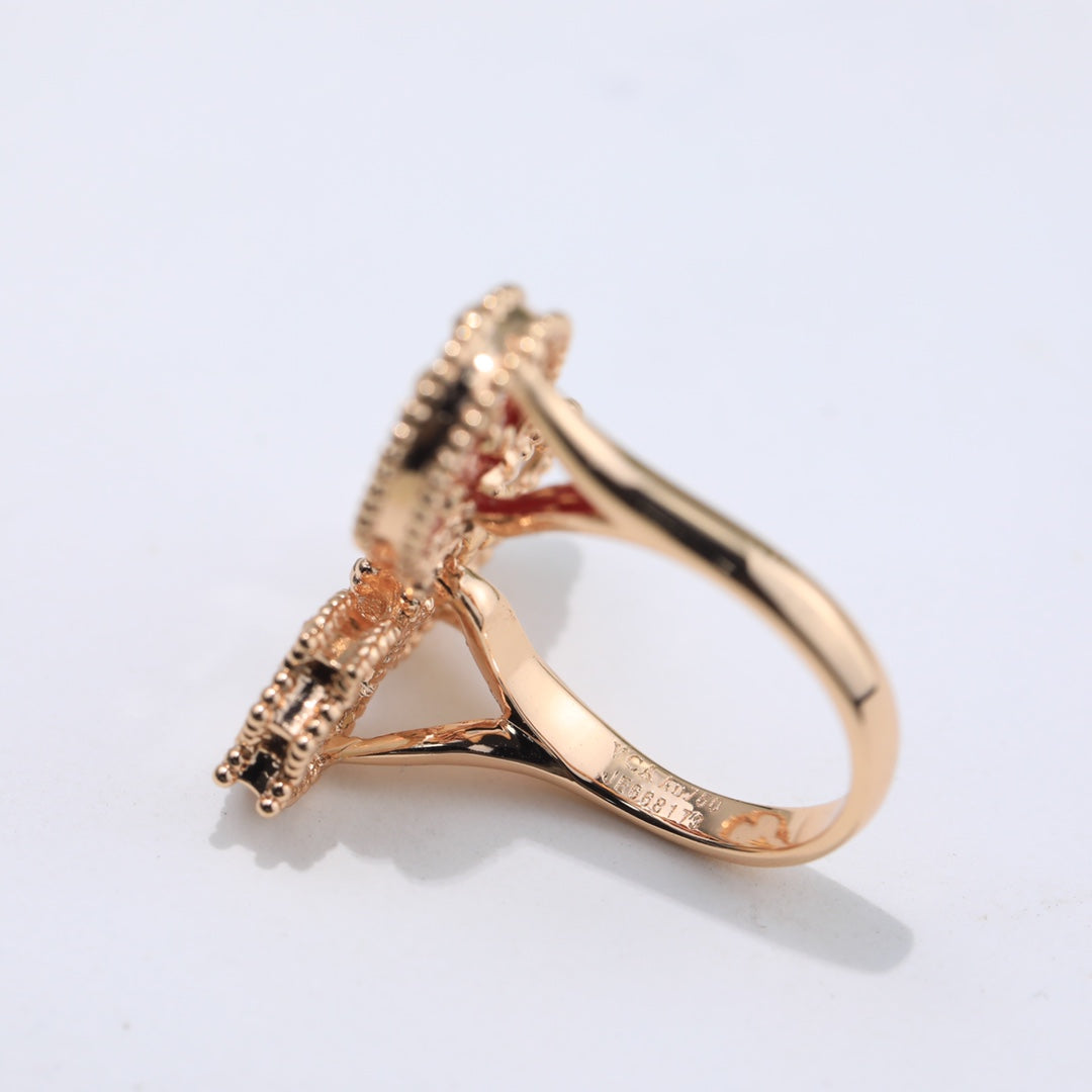 18K Celestial Lucky Spring Ring