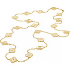 18K Celestial Vintage Alhambra 20 Motifs Long Necklace