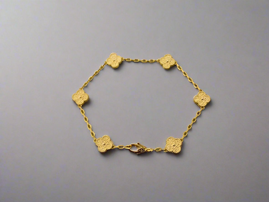 18K Celestial Sweet Alhambra Six Motifs Bracelet