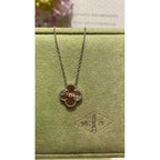 18K Celestial Vintage Alhambra Holiday Pendant Necklace