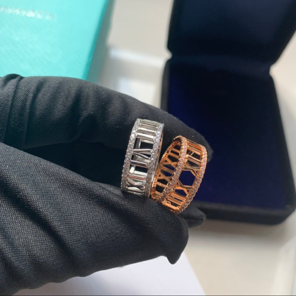 18K Celestial T Atlas Diamond Ring