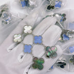 18K Celestial Magic Alhambra Three Motifs Earrings