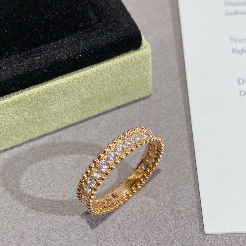 18K Celestial Perl̩e Diamonds Ring