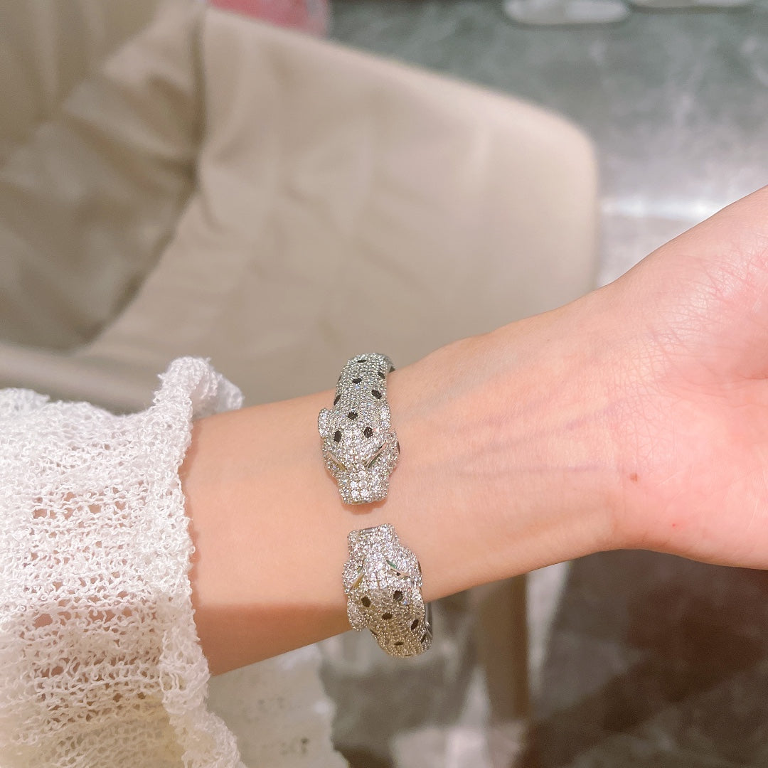 18K Celestial Panth̬re De Diamond Bracelet