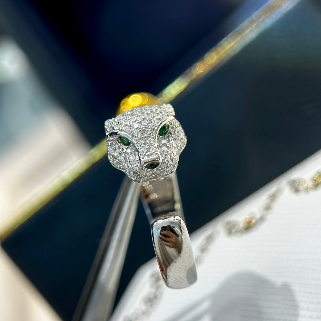 18K Celestial Panth̬re De Ring
