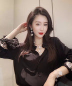 18K Celestial Magic Alhambra Six Motifs Diamonds Necklace