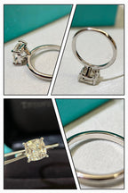 18K Celestial T True Engagement Ring