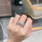 18K Celestial Panth̬re De Open Ring