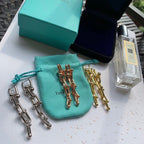 18K Celestial T HardWear Graduated Link Earrings