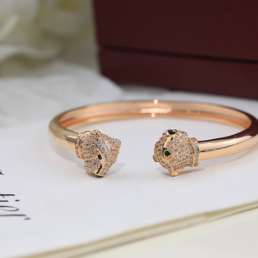 18K Celestial Panth̬re De Bracelet