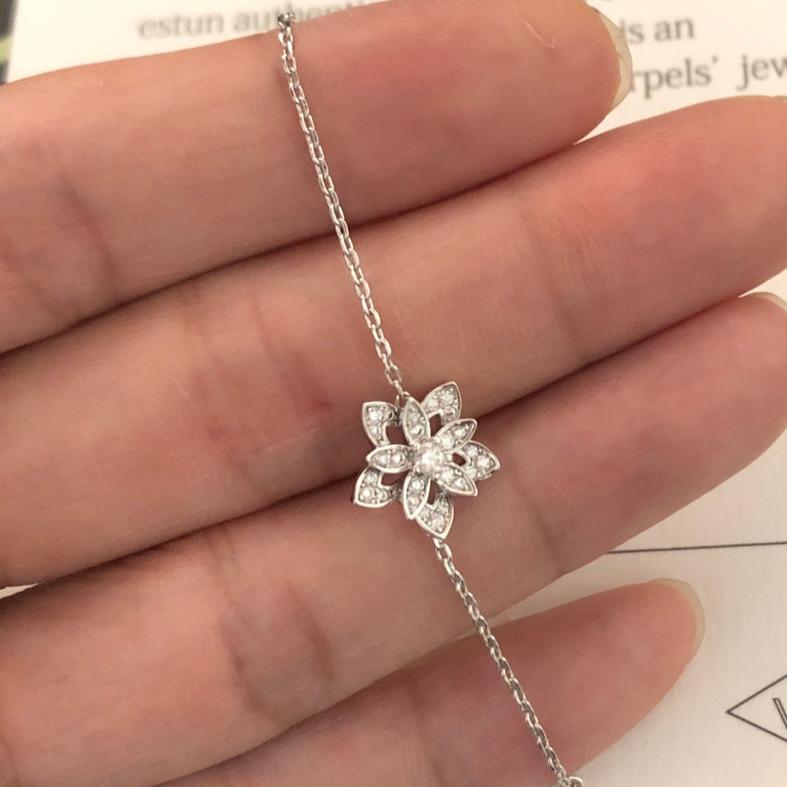 18K Celestial Lotus Openwork Pendant Necklace