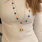 18K Celestial Magic Alhambra Necklace