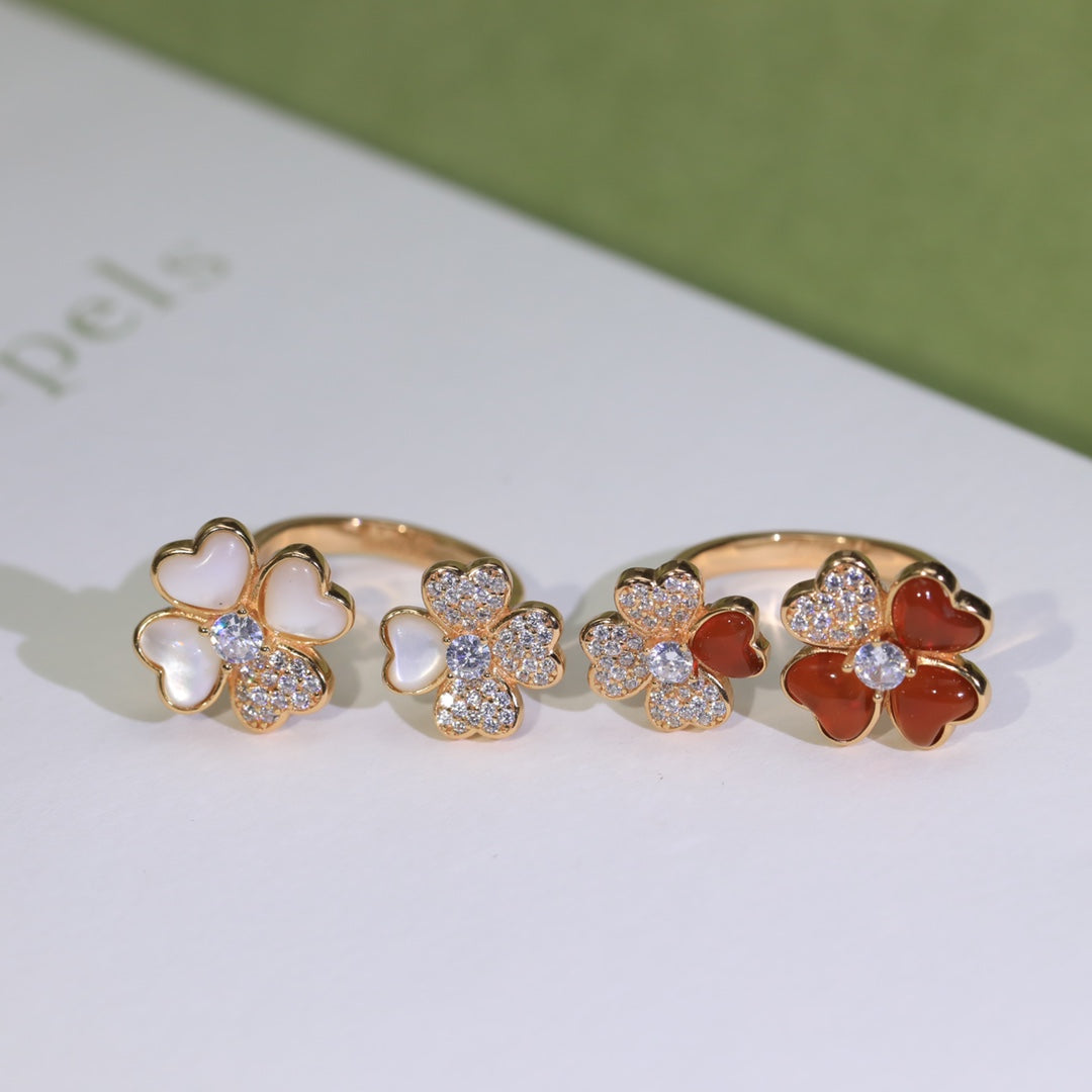 18K Celestial Cosmos Between the Finger Diamond Ring