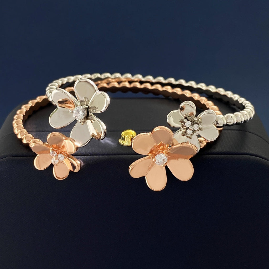 18K Celestial Frivole Open Bracelet