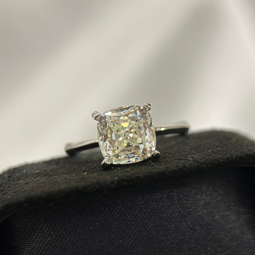 18K Celestial T True Engagement Ring
