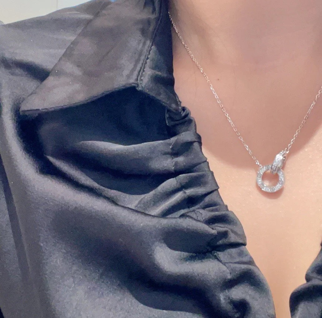 18K Celestial Love Diamonds Necklace