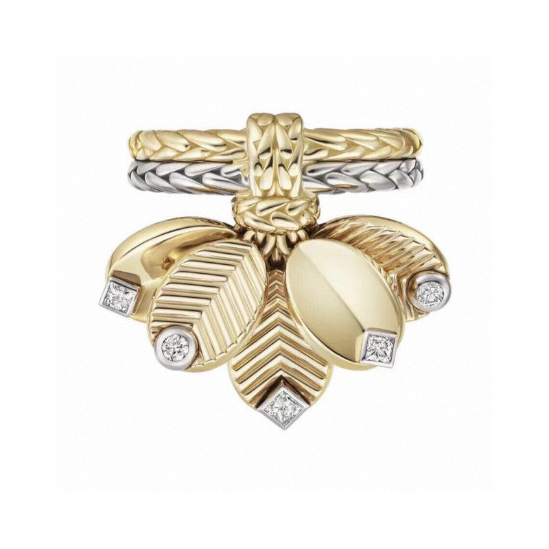 18K Celestial Grain De Caf̩ Ring