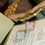 18K Celestial Magic Alhambra Diamond Ring
