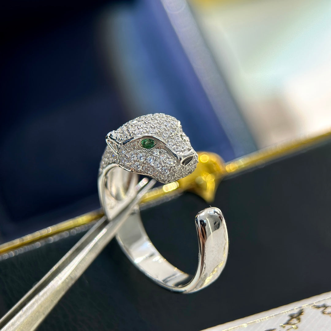 18K Celestial Panth̬re De Ring