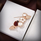 18K Celestial Lucky Spring Clip Brooch