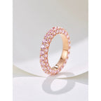 18K Celestial T Pink Crystal Ring