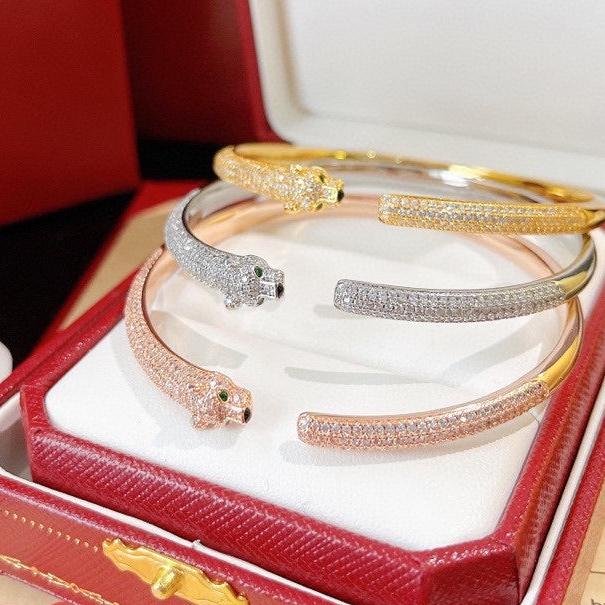 18K Celestial Panth̬re De Diamonds Bracelet