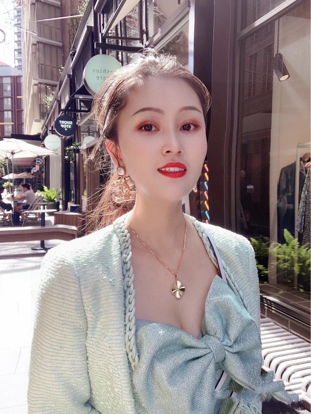 18K Celestial Magic Alhambra Necklace