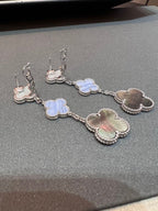 18K Celestial Magic Alhambra Three Motifs Earrings