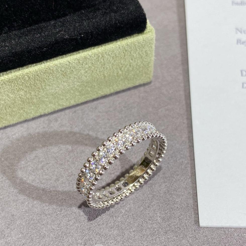 18K Celestial Perl̩e Diamonds Ring
