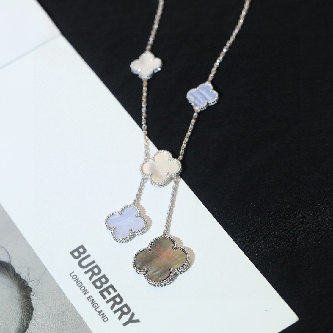 18K Celestial Magic Alhambra Six Motifs Necklace