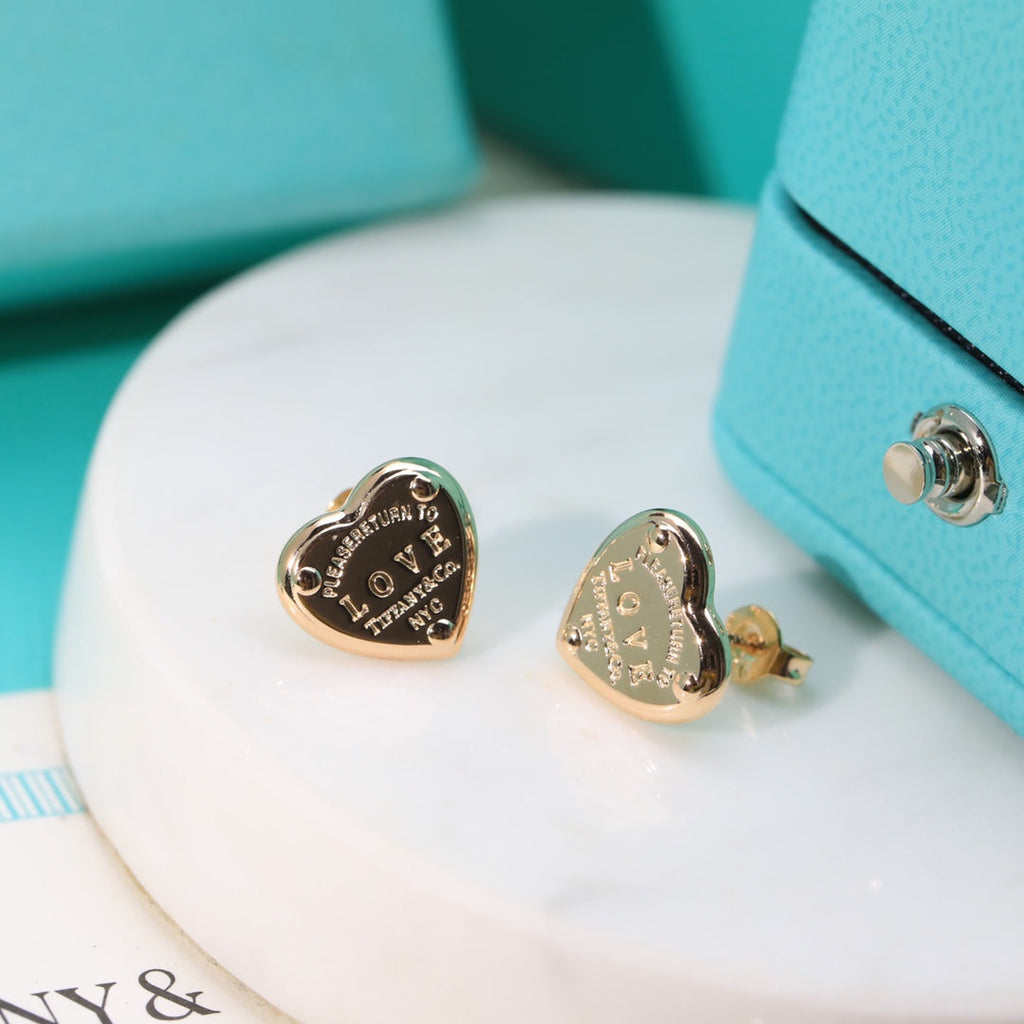 18K Celestial Return to T Love Earrings
