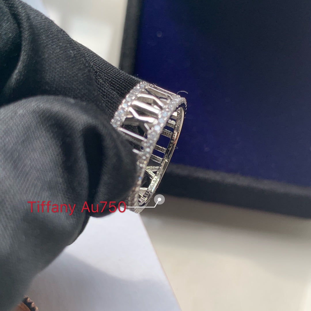 18K Celestial T Atlas Open Diamond Ring