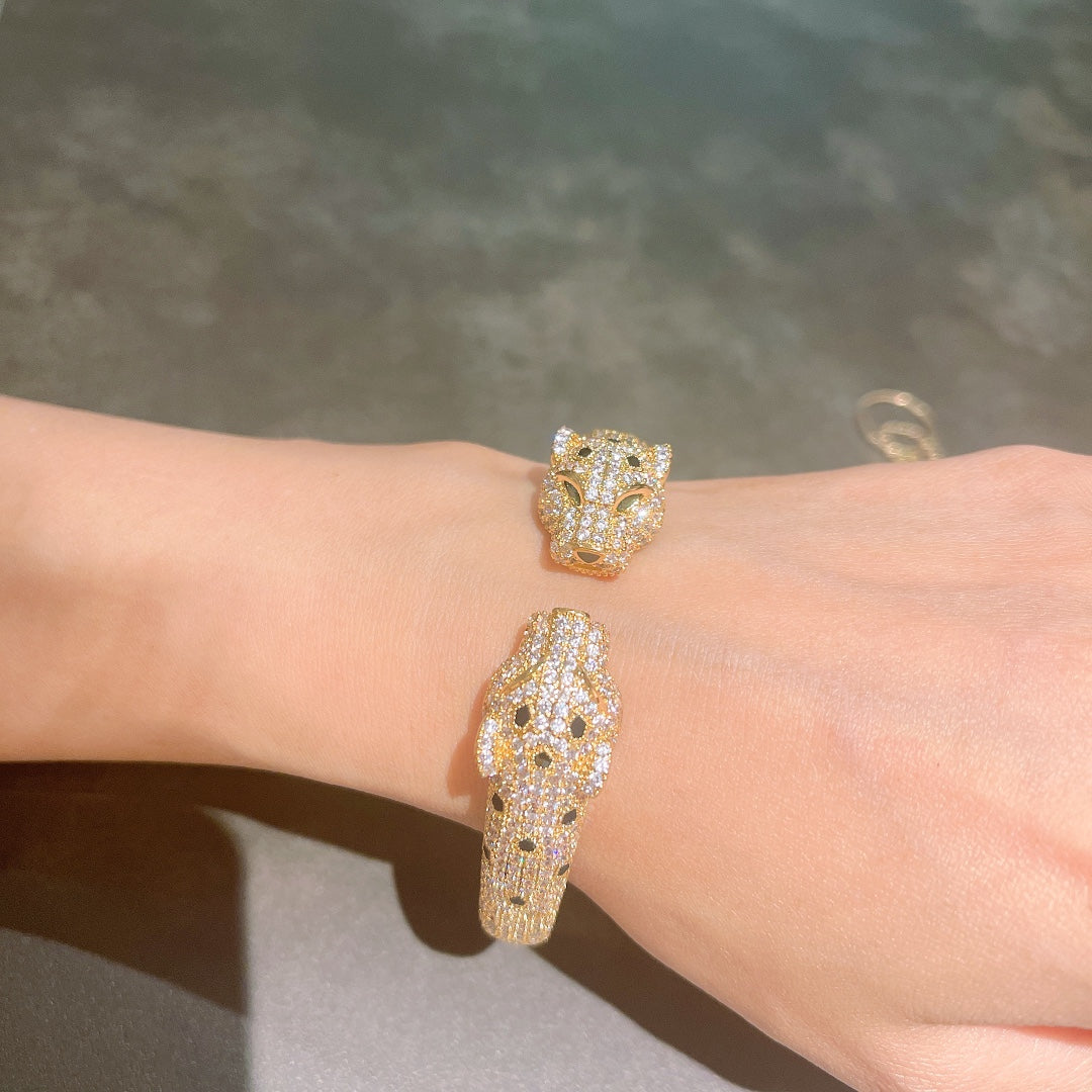 18K Celestial Panth̬re De Diamond Bracelet