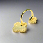 18K Celestial Magic Alhambra Malachite Clover Ring