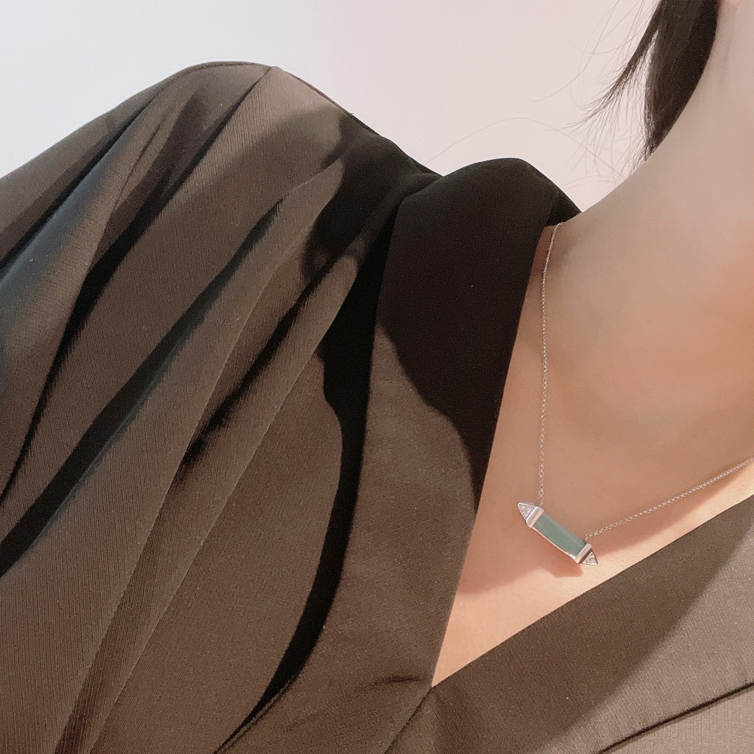 18K Celestial Les Berlingots De Blue Necklace