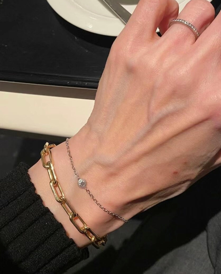 18K Celestial Santos De Bracelet