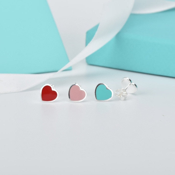 18K Celestial Return to T Heart Earrings