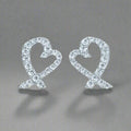 18K Celestial T Diamond Earrings